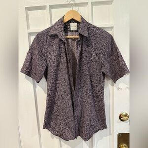Paul Smith Purple Patterned Men's Shirt